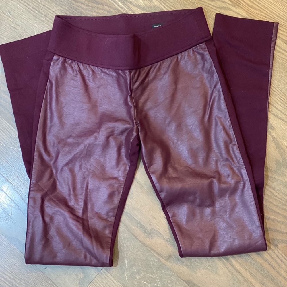 Club Monaco faux leather leggings